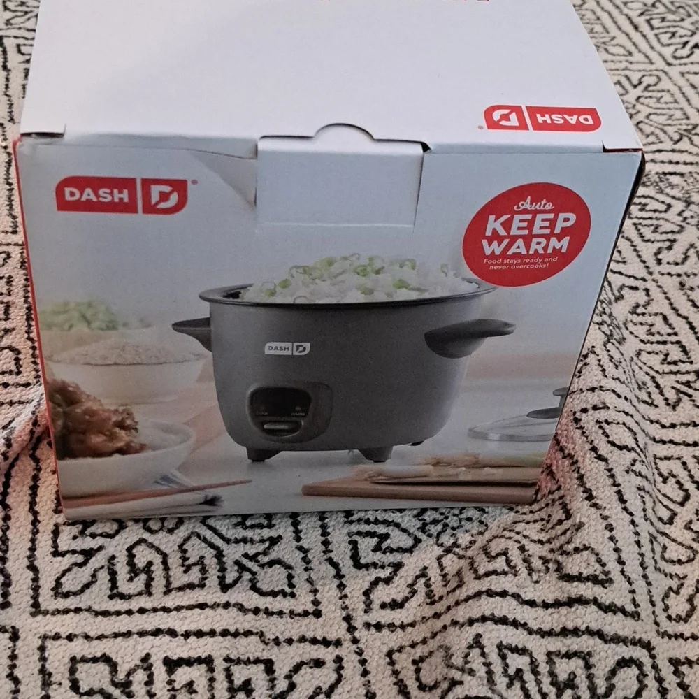 Dash Mini Rice Cooker GRAY - Picture 4 of 8